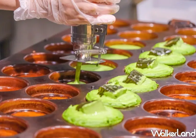 一〇八抹茶茶廊「醇茶三重奏大判燒」 / WalkerLand窩客島整理提供 未經許可不可轉載