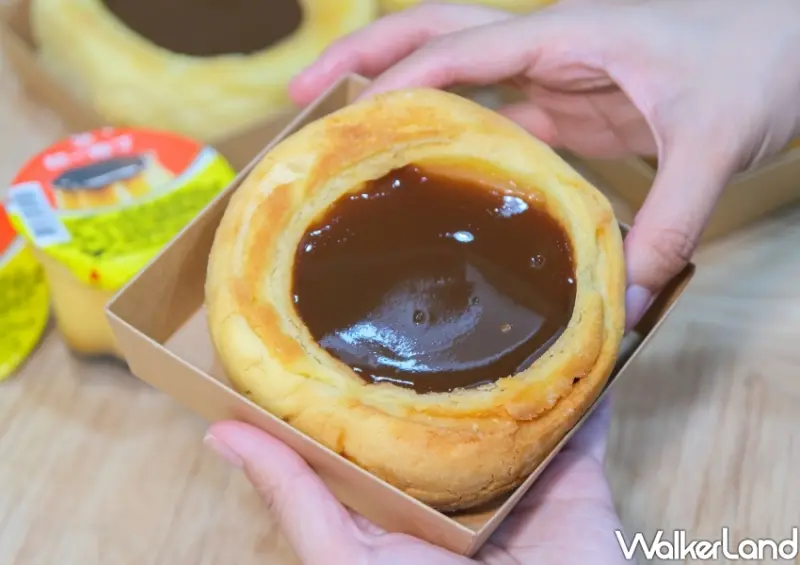 創盛號「統一布丁菠蘿麵包」 / WalkerLand窩客島整理提供 未經許可不可轉載