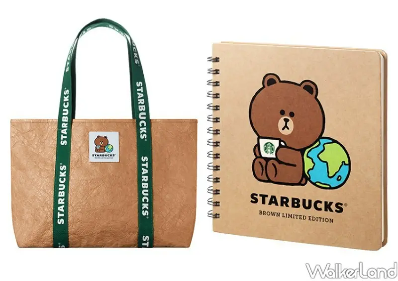 LINE FRIENDS熊大星巴克聯名 / WalkerLand窩客島整理提供 未經許可不可轉載