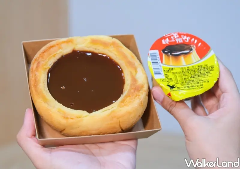 創盛號「統一布丁菠蘿麵包」 / WalkerLand窩客島整理提供 未經許可不可轉載