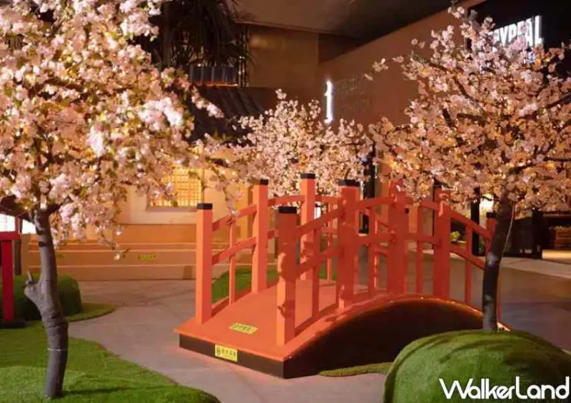 三井OUTLET「櫻花打卡點」 / WalkerLand窩客島整理提供 未經許可不可轉載