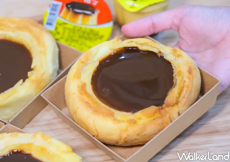 創盛號「統一布丁菠蘿麵包」 / WalkerLand窩客島整理提供 未經許可不可轉載