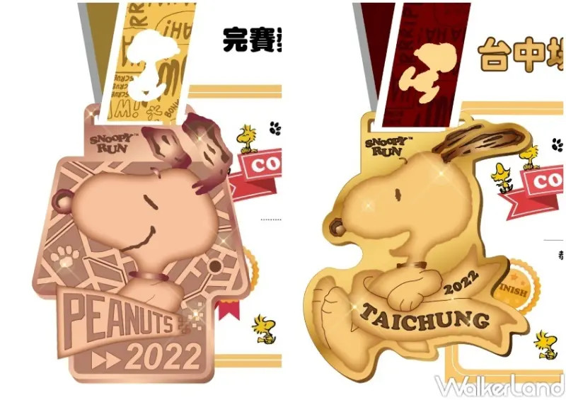 SNOOPY RUN關愛聯名路跑 / WalkerLand窩客島整理提供 未經許可，不得轉載