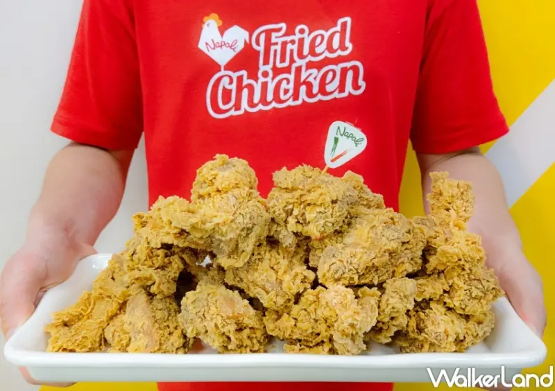 拿坡里炸雞專賣店 1公斤腿排桶 / WalkerLand窩客島整理提供 未經許可，不得轉載