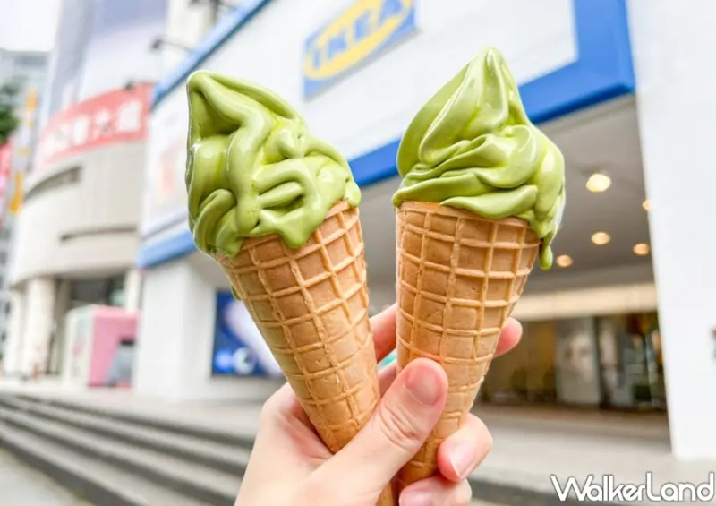 IKEA抹茶霜淇淋 / WalkerLand窩客島整理提供 未經許可不可轉載