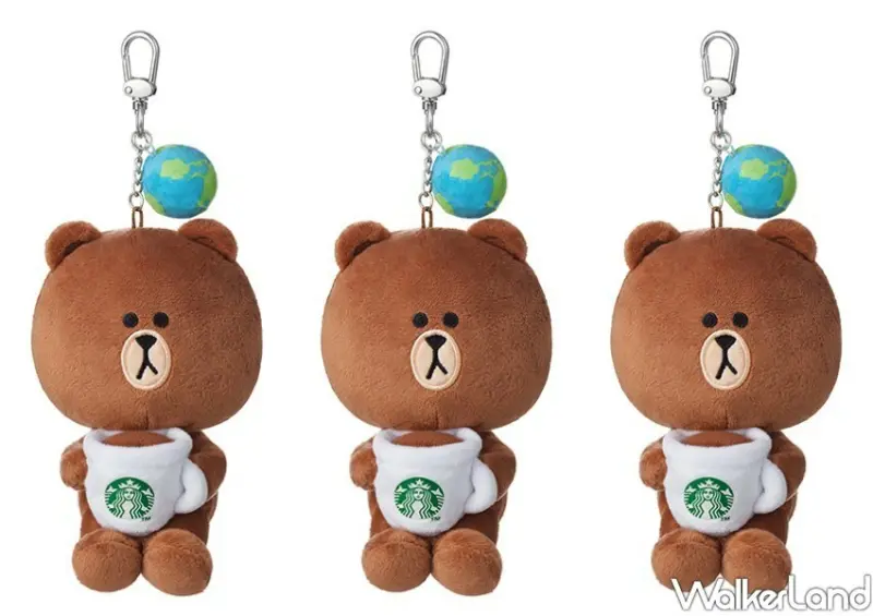 LINE FRIENDS熊大星巴克聯名 / WalkerLand窩客島整理提供 未經許可不可轉載