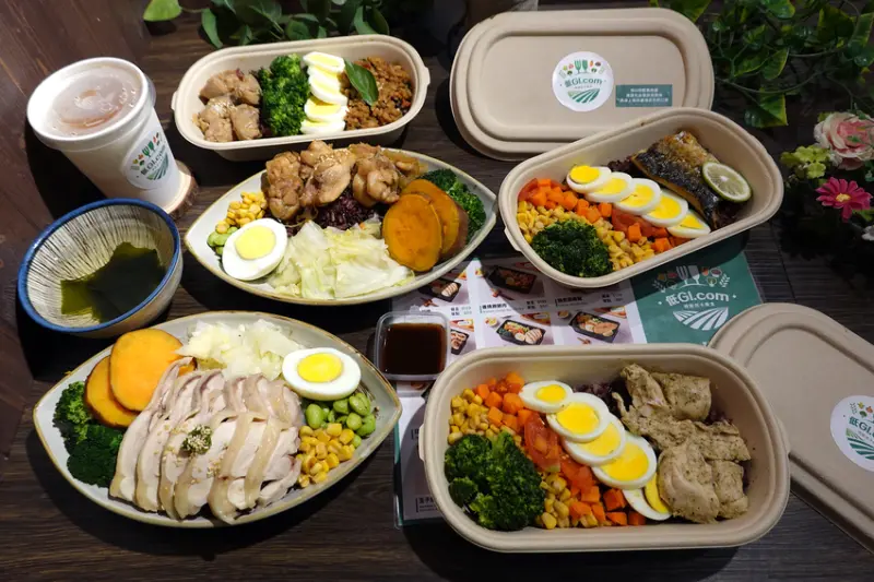 板橋中山路健康餐盒-板橋府中低GI.com精緻低卡餐盒，巴豆夭振興專案超值健康餐盒只要100元，好吃板橋低GI便當外送