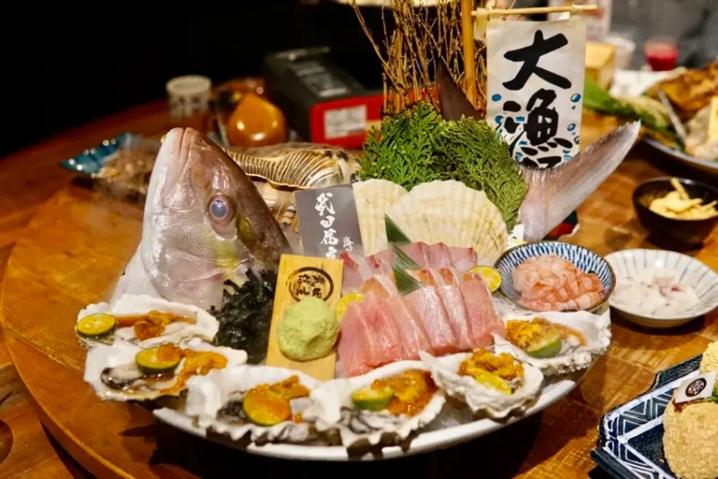 中壢武田信玄｜漁港直送新鮮美味日式海鮮料理，超好吃痛風松露龍蝦粥&新鮮生魚片