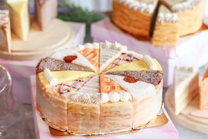 2022台中母親節蛋糕推薦 | 超人氣平價千層蛋糕【 2度C 】