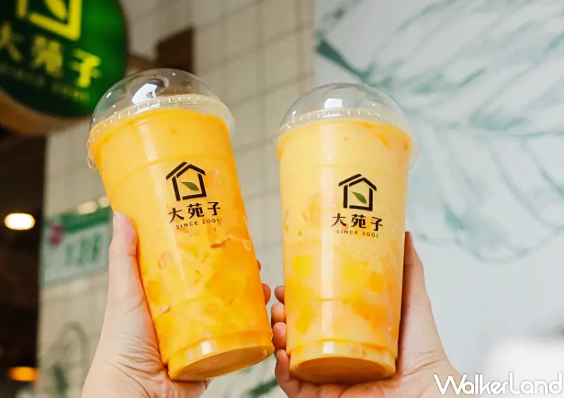 大苑子 愛文芒果冰沙最大杯 / WalkerLand窩客島提供 未經許可，不得轉載