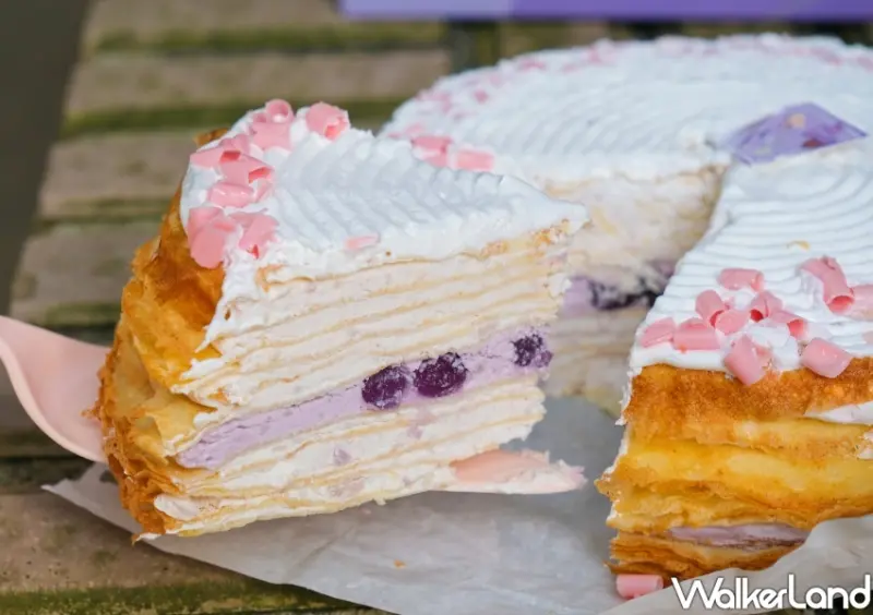 清原「紫芋波波千層蛋糕」 / WalkerLand窩客島整理提供 未經許可不可轉載