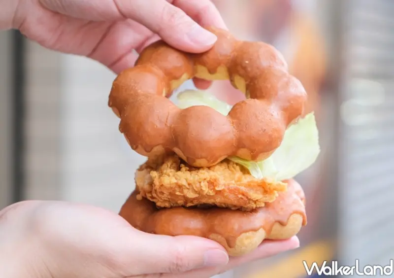 21世紀、Mister Donut「厚豆香炸雞波堤堡」 / WalkerLand窩客島整理提供 未經許可不可轉載