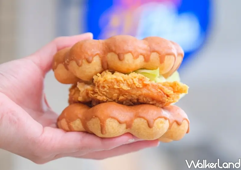 21世紀、Mister Donut「厚豆香炸雞波堤堡」 / WalkerLand窩客島整理提供 未經許可不可轉載
