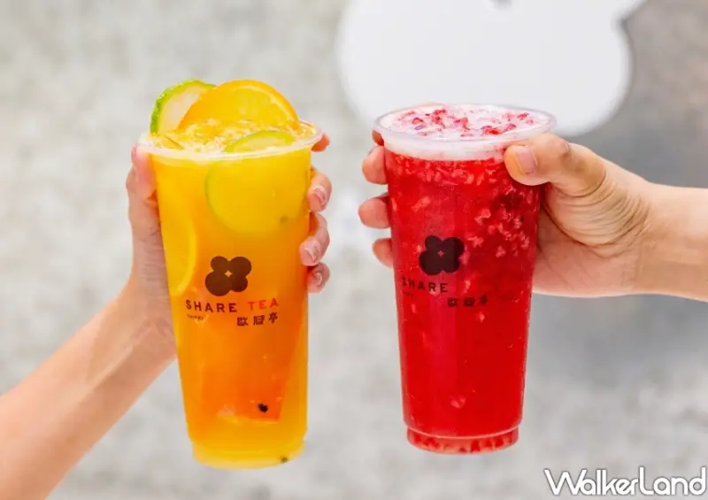 Sharetea歇腳亭八德 / WalkerLand窩客島整理提供 未經許可不可轉載