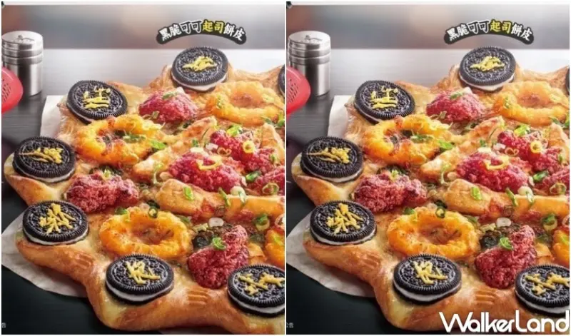必勝客新品 鹽酥雞比薩 / WalkerLand窩客島整理提供 未經許可，不得轉載