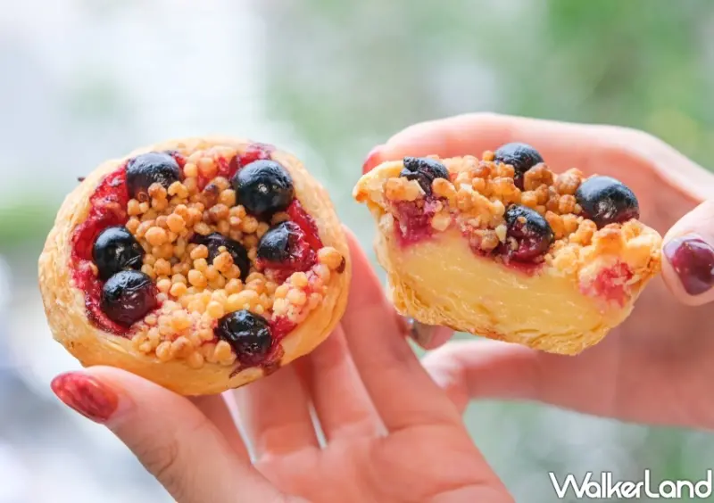 肯德基「莓果奶酥撻」 / WalkerLand窩客島整理提供 未經許可不可轉載