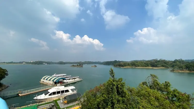 台南烏山頭湖境會館+烏山頭環湖遊