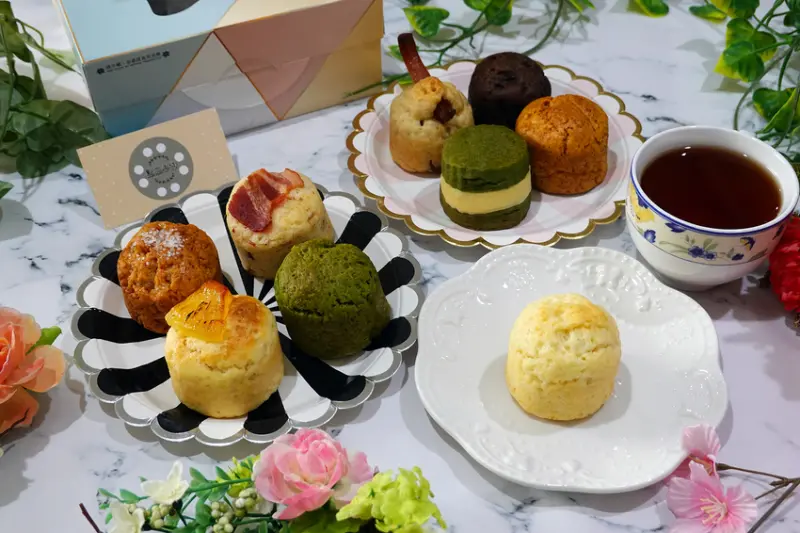 減糖低油手工Scone司康專賣-點品手作司康，團購司康推薦，蛋奶素不太甜的甜點，適合當伴手禮的司康綜合禮盒