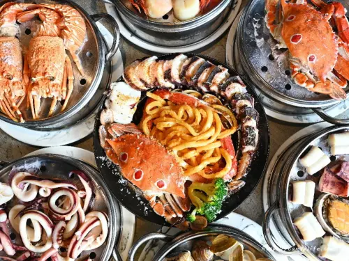 8德司創意餐館｜台中超浮誇101海鮮塔在這裡！還有創意義大利麵、燉飯，內用享雞湯喝到飽～