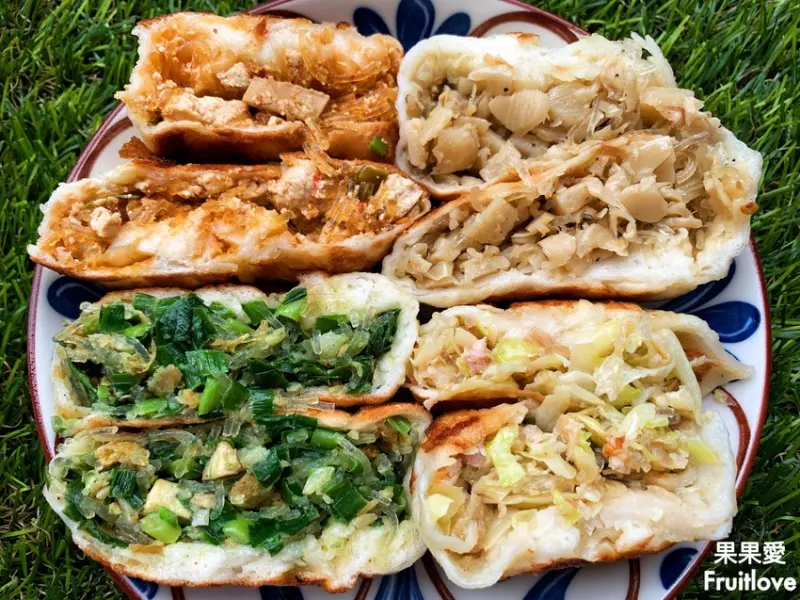 台中大里美食|游記水煎包平日限定下午點心，少有的麻婆豆腐口味很夠味