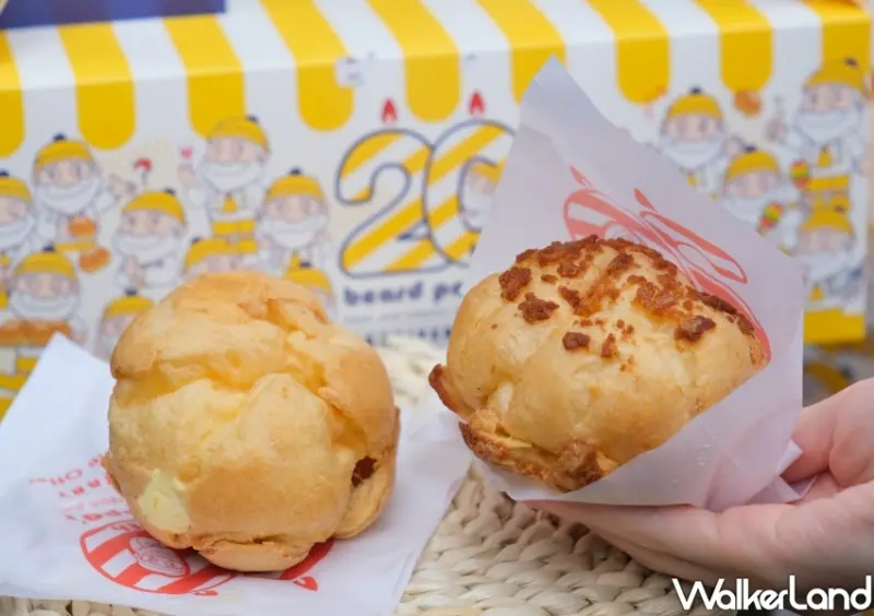 beard papa's「芒果泡芙」 / WalkerLand窩客島整理提供 未經許可不可轉載