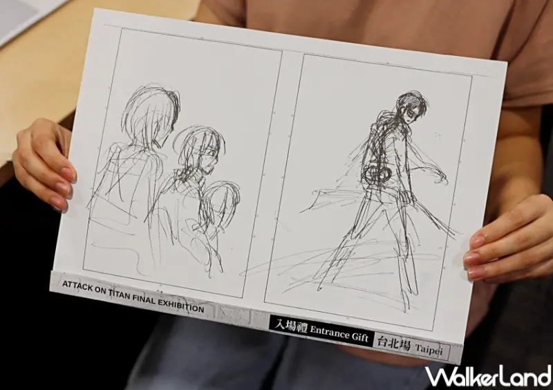 進擊的巨人展FINAL ver. TAIWAN / WalkerLand窩客島提供 未經許可，不得轉載