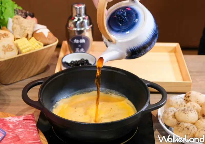 王品尬鍋x萬波「啵霸辣奶鍋」 / WalkerLand窩客島整理提供 未經許可不可轉載