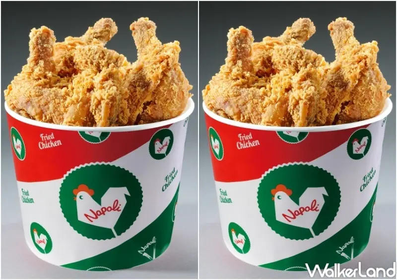 拿坡里炸雞專賣店 戰斧雞腿桶 / WalkerLand窩客島整理提供 未經許可，不得轉載