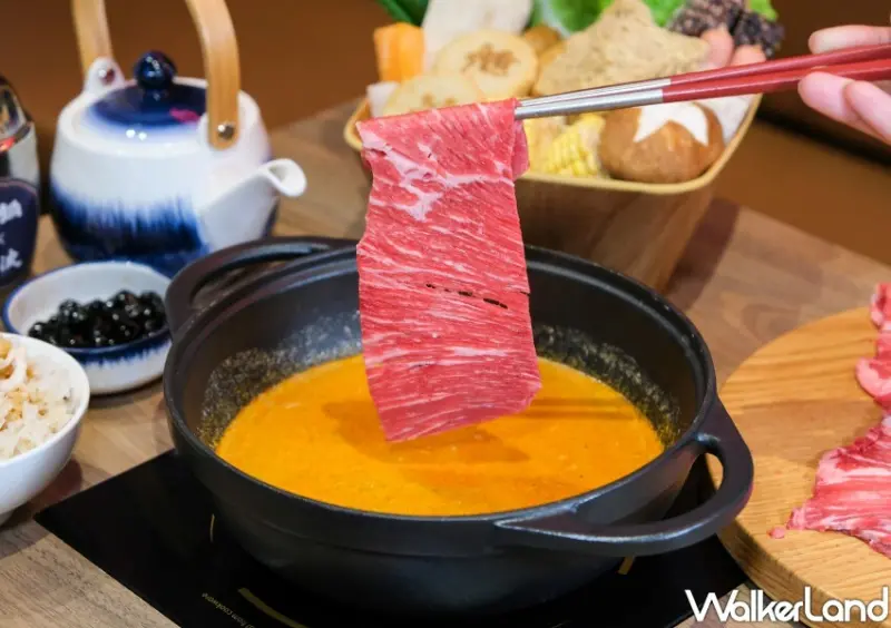 王品尬鍋x萬波「啵霸辣奶鍋」 / WalkerLand窩客島整理提供 未經許可不可轉載