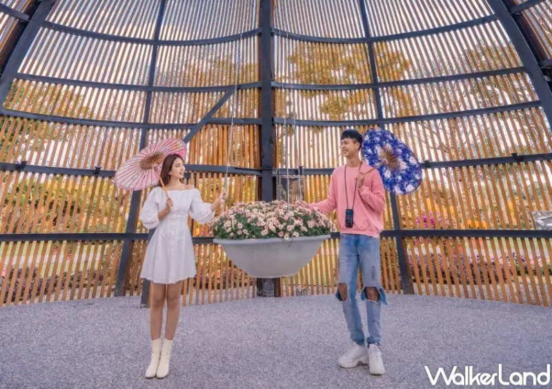 成美文化園 紫薇花季 / WalkerLand窩客島整理提供 未經許可，不得轉載