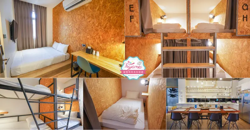 花蓮平價住宿｜花蓮火車站住宿《仲青行旅 花蓮館》新開幕～雙人床999元起、背包房每人349元起