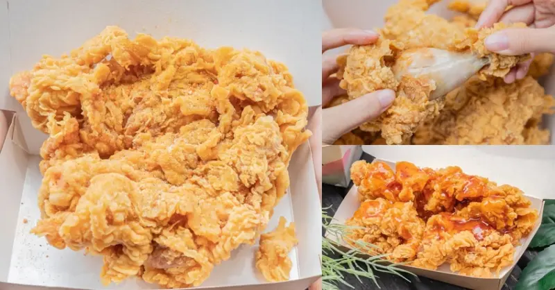 台中人氣美式炸雞現點現炸，必點泰式系列甜中帶酸好涮嘴，強烈建議事先打電話預訂！