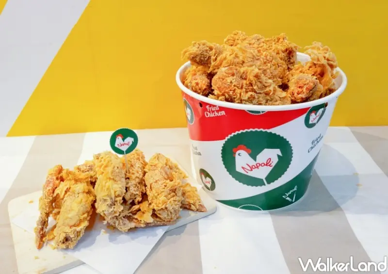 拿坡里炸雞 買8送8優惠 / WalkerLand窩客島整理提供 未經許可，不得轉載