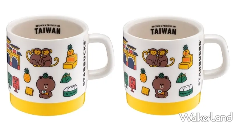 星巴克、LINE FRIENDS聯名 / WalkerLand窩客島整理提供 未經許可不可轉載