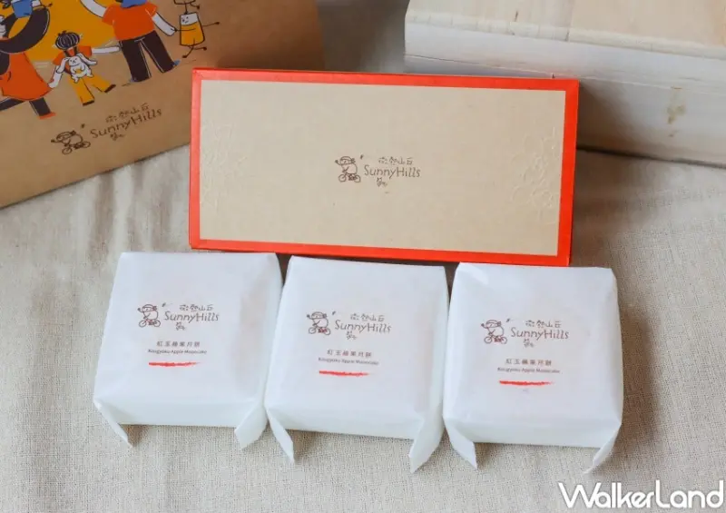 微熱山丘 水果月餅禮盒 / WalkerLand窩客島提供 未經許可，不得轉載