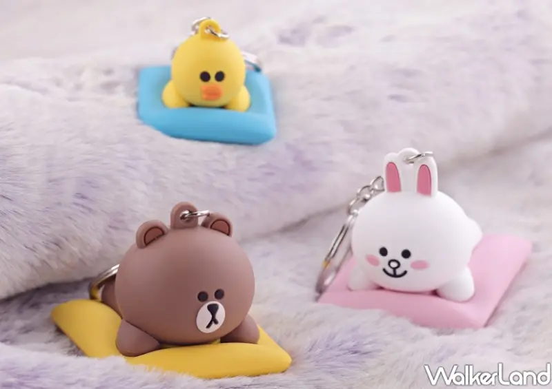 LINE FRIENDS-Lying系列造型一卡通 / WalkerLand窩客島整理提供 未經許可不可轉載