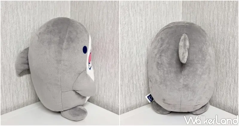 鯊魚先生絨毛娃娃2.0 / WalkerLand窩客島整理提供 未經許可，不得轉載