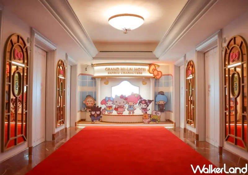 漢來三麗鷗人氣明星主題房 / WalkerLand窩客島提供 未經許可，不得轉載