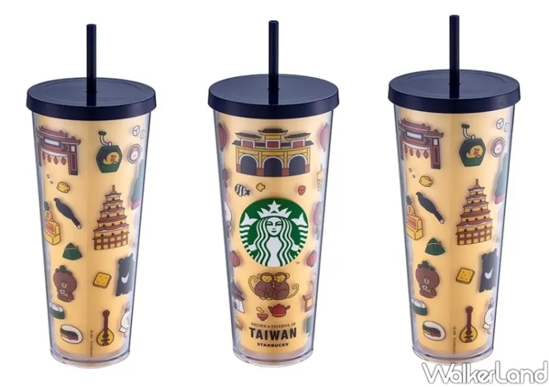星巴克、LINE FRIENDS聯名 / WalkerLand窩客島整理提供 未經許可不可轉載
