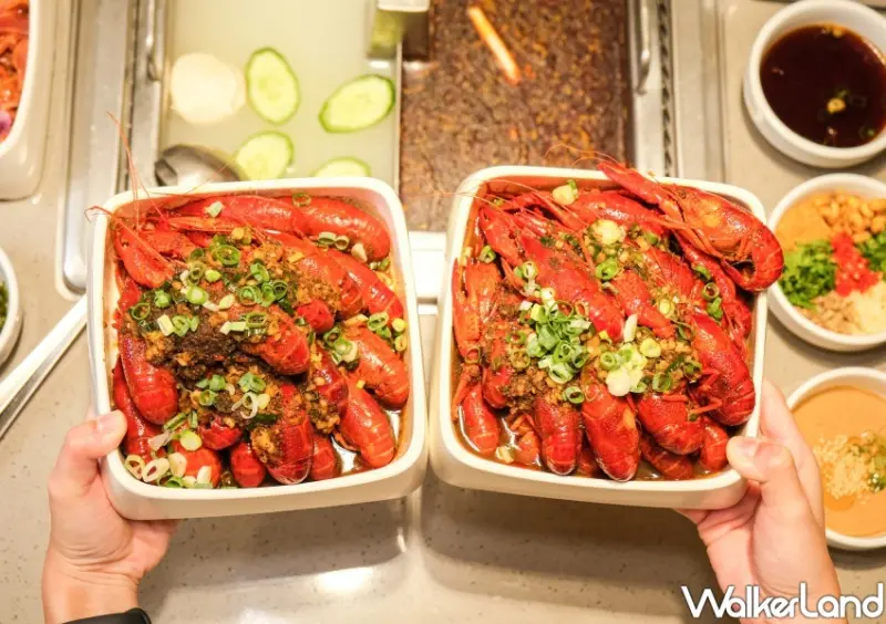 ▲海底撈小龍蝦海底撈小龍蝦五折優惠券，限平日週一至週五的17點前或22點後使用 / WalkerLand窩客島 鄭雅之 拍攝