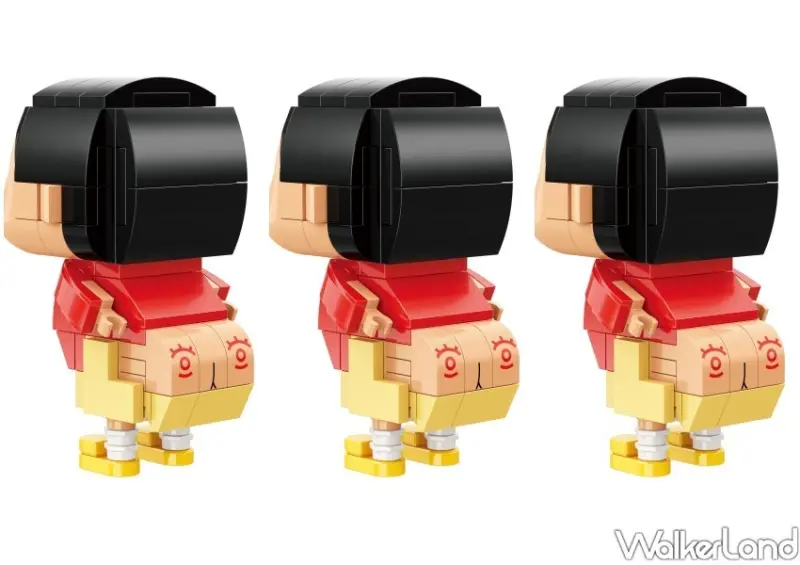 7-ELEVEN「蠟筆小新積木小公仔」 / WalkerLand窩客島整理提供 未經許可不可轉載