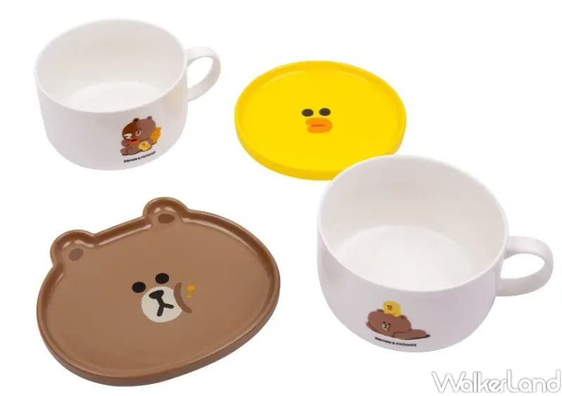 LINE FRIENDS「日常生活」系列商品 / WalkerLand窩客島整理提供 未經許可，不得轉載