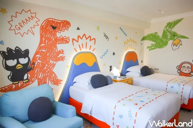 漢來三麗鷗人氣明星主題房 / WalkerLand窩客島提供 未經許可，不得轉載