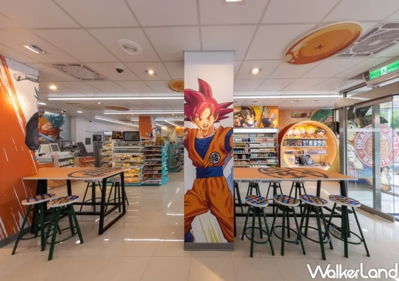 7-ELEVEN 七龍珠主題店 / WalkerLand窩客島整理提供 未經許可，不得轉載