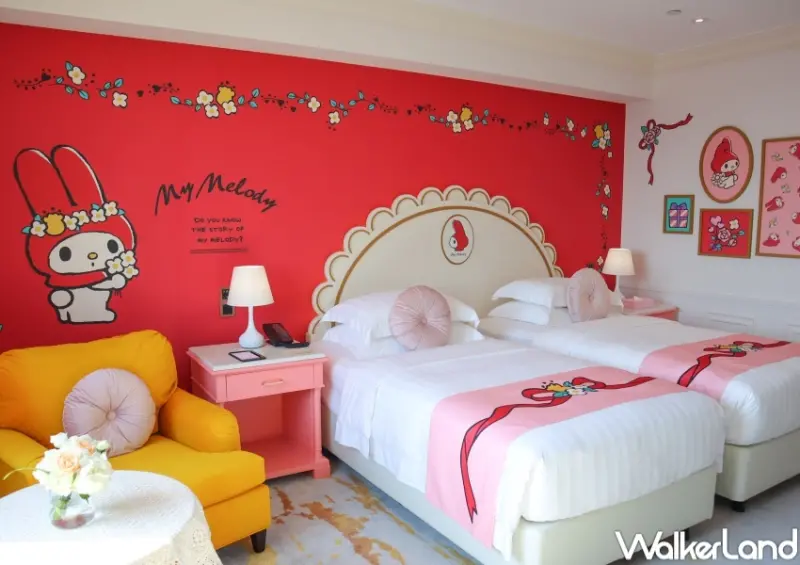 漢來三麗鷗人氣明星主題房 / WalkerLand窩客島提供 未經許可，不得轉載