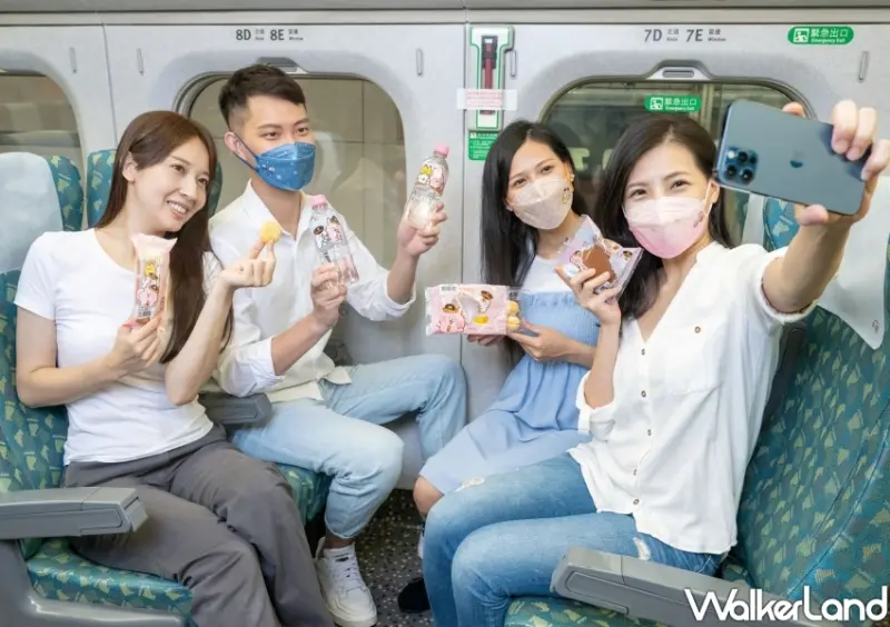 台灣高鐵X卡娜赫拉的小動物聯名 / WalkerLand窩客島整理提供 未經許可不可轉載