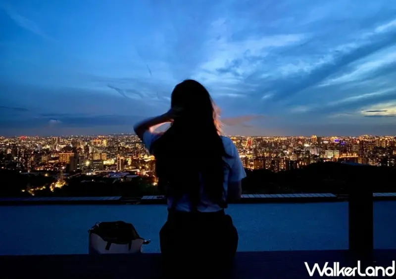 桃園夜景「虎頭山環保公園」 / WalkerLand窩客島整理提供 未經許可不可轉載