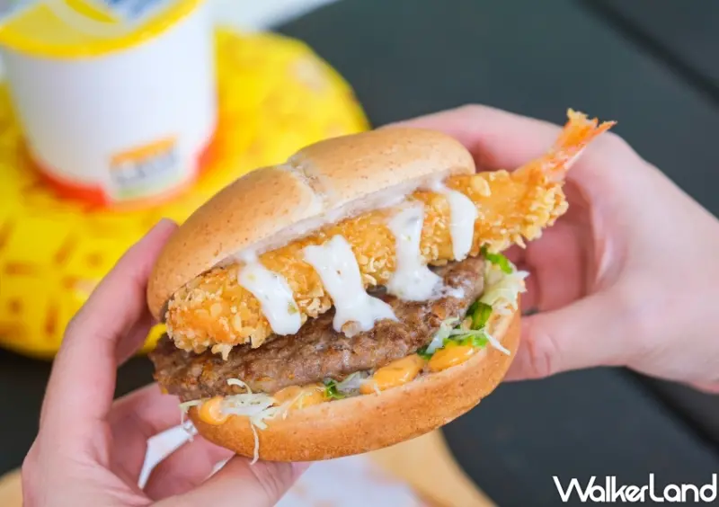 拉亞漢堡X蝦皮「夏日海洋蝦皮聯名堡系列」 / WalkerLand窩客島整理提供 未經許可不可轉載