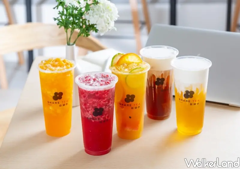 Sharetea歇腳亭八德 / WalkerLand窩客島整理提供 未經許可不可轉載