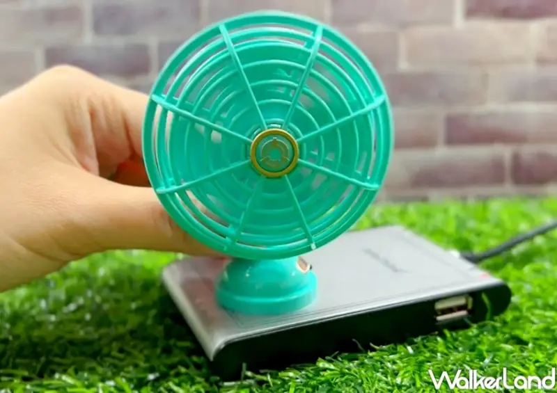 大同復古電風扇icash2.0 / WalkerLand窩客島整理提供 未經許可，不得轉載